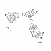 OEM BMW 535i GT xDrive PRESSURE SENSOR Diagram - 13-62-8-644-433