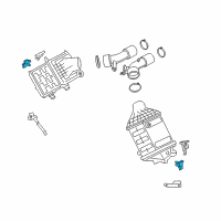 OEM 2013 BMW ActiveHybrid 5 PRESSURE SENSOR Diagram - 13-62-8-644-433