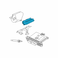 OEM 2009 Ford F-350 Super Duty CONTROL UNIT Diagram - YC3Z-12B533-AC