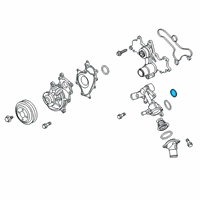 OEM 2020 Ford F-150 Thermostat Housing O-Ring Diagram - AT4Z-8527-A