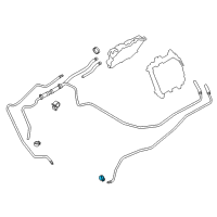 OEM 2014 BMW M6 Hose Clamp Diagram - 34-32-1-156-893