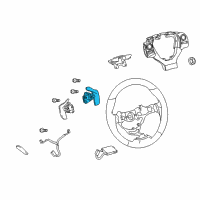 OEM Lexus IS300 Switch Assembly, TRANSMI Diagram - 84610-53090