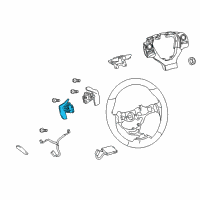 OEM 2019 Lexus RC F Switch Assembly, Transmission Diagram - 84610-24010