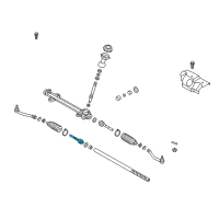 OEM 2014 Kia Sorento Joint Assembly-Inner Ball Diagram - 577244Z000