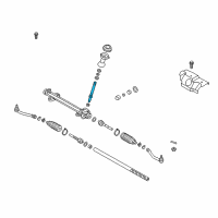 OEM 2015 Hyundai Santa Fe Sport Pinion Assembly-Steering Gear Box Diagram - 56511-4Z900