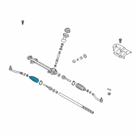 OEM Hyundai Bellows-Steering Gear Box Diagram - 57740-4Z000