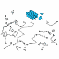 OEM Lincoln MKZ Canister Diagram - HG9Z-9D653-K