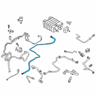 OEM 2018 Lincoln MKZ Vapor Hose Diagram - HG9Z-9D667-A