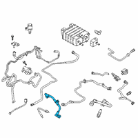 OEM 2018 Ford Edge Crankcase Tube Diagram - F2GZ-6758-B