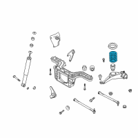 OEM Ford Escape Coil Spring Diagram - 8L8Z-5560-A