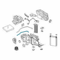 OEM 2018 Ford F-350 Super Duty Outlet Hose Diagram - FL3Z-18663-A