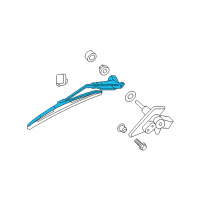 OEM Chrysler Arm WIPER-Rear WIPER Diagram - 5135583AA