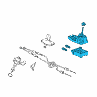 OEM 2014 Buick Regal Shifter Diagram - 55486394