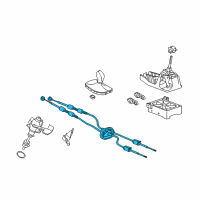 OEM 2014 Buick Verano Shift Control Cable Diagram - 24268749