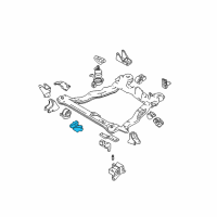 OEM Hyundai Elantra Bracket Assembly-Transmission Support, Upper Diagram - 45215-39650