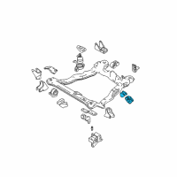 OEM 2005 Hyundai Elantra Transaxle Mounting Bracket Assembly Diagram - 21830-2D000