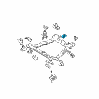 OEM 2003 Hyundai Elantra Bracket Assembly-Roll Stopper, Rear Diagram - 21930-2D151