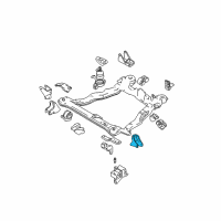 OEM 2004 Hyundai Tiburon Bracket-Roll Support, Front Diagram - 45216-39650