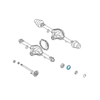 OEM GMC V3500 Inner Bearing Retainer Diagram - 15702309