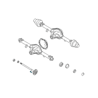 OEM 2002 Chevrolet Express 1500 Stud, Rear Wheel Diagram - 12338040