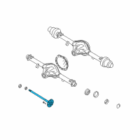 OEM 1995 Chevrolet C1500 Suburban Shaft, Rear Axle Diagram - 26020040