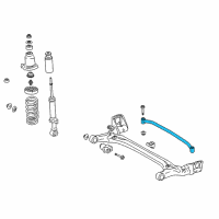 OEM 2007 Toyota Prius Stabilizer Bar Diagram - 48812-47020