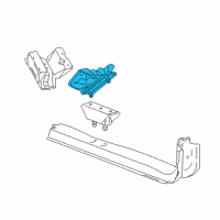 OEM Ford Excursion Front Mount Diagram - 2C3Z-6038-BC