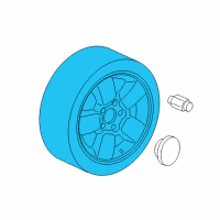 OEM 2007 Jeep Grand Cherokee Aluminum Wheel Diagram - 5HT52SZ0AB