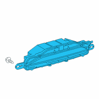 OEM 2020 Lexus LC500 Lamp Assembly, Back-Up Diagram - 81670-11030