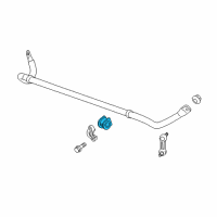 OEM 2018 Chevrolet Corvette Bushings Diagram - 23305977