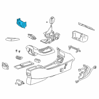 OEM 1997 Buick Century Trim Plate Diagram - 10423859