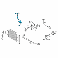 OEM 2019 Hyundai Kona Electric Hose-Discharge Diagram - 97762-K4500