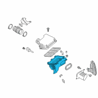 OEM 2017 Nissan Titan XD Cover Lower Diagram - 16528-EZ31B