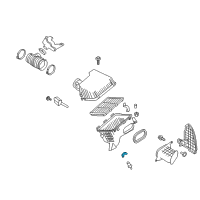 OEM Nissan Titan Mounting Rubber Diagram - 16557-EZ31A