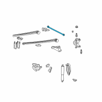 OEM 2002 Ford F-250 Super Duty Track Bar Diagram - 4C3Z-3B239-BA