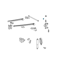 OEM 2001 Ford F-250 Super Duty Camber Kit Diagram - 4C3Z3B440CA