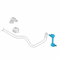 OEM 2004 Toyota Matrix Stabilizer Link Diagram - 48830-01010