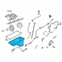 OEM 2008 Ford F-150 Oil Pan Diagram - 2L1Z-6675-BA