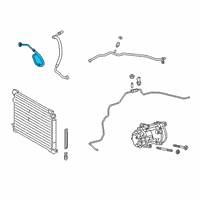 OEM Lexus ES250 Hose, Discharge Diagram - 88711-33340