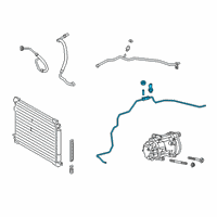 OEM 2021 Lexus ES300h Tube & Accessory Ass Diagram - 88710-33600