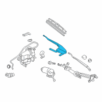 OEM Toyota Prius Wiper Arm Diagram - 85211-47050