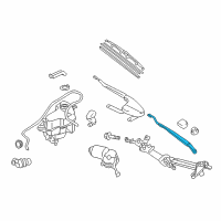 OEM Toyota Prius Front Arm Diagram - 85221-47040