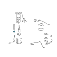 OEM 2009 Pontiac G8 Pressure Regulator Diagram - 92193772