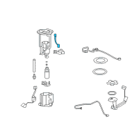 OEM Pontiac G8 Harness Asm-Fuel Pump Wiring Diagram - 92193774