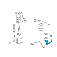 OEM Pontiac G8 Fuel Tank Meter/Pump SENDER Diagram - 92159798