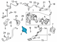 OEM 2022 Hyundai Sonata Gasket-Exhaust Manifold Diagram - 28521-2M800