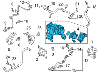 OEM 2021 Hyundai Elantra TURBOCHARGER Diagram - 28231-2M900