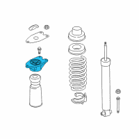OEM 2020 BMW 430i Guide Support Diagram - 33-50-6-864-452