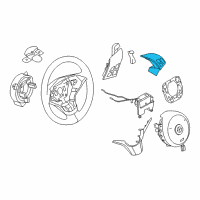 OEM 2007 BMW 525xi Mfl Switch, Right Diagram - 61-31-6-918-494