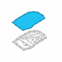 OEM Hyundai Elantra Gasket-Oil Pan Diagram - 48282-2H000